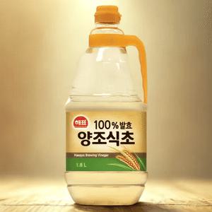 사조해표 양조식초 1.8L 8개 대용량 업소용 다양한 요리에 활용