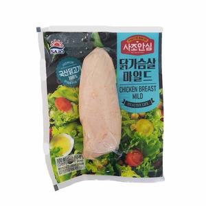 [MENOQYKQ_52FA]사조 닭고기 안심 닭가슴살 마일드 100G