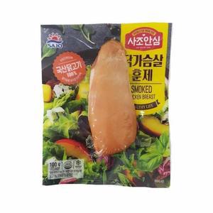 [MENPT929_52FA]사조 안심 닭가슴살 훈제 100G