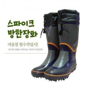 [기타]강철바닥 겨울철 갯바위 스파이크 방한장화 피싱부츠
