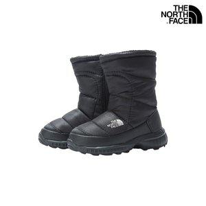 [노스페이스][텍가 149000원] 노스페이스 키즈 눕시 부띠 패딩부츠 FM1NS96K70A-BLK