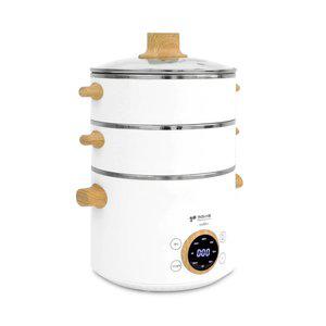 [키친아트] 멀티쿠커 KA-W2535 찜기 전기냄비 화이트