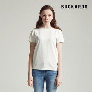 [버커루]유니 16수 밀리터리 볼륨자수 티셔츠 (B202TS075P)