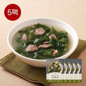 [NS홈쇼핑]참스토리 사골소고기미역국 500g x 5개 쇠고기미역국 사골 고기..[33159749]