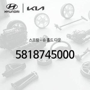 [현대모비스]스프링-슈 홀드 다운 (5818745000)