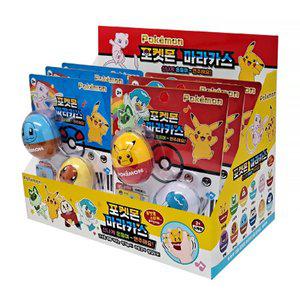 [기타]포켓몬 마라카스 6P 랜덤 / 포켓몬스터 피카츄 타악기 리듬악기 발달놀이 리듬놀이 스티커