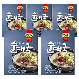 [기타]초원식품 손맛 진한 순대국 600g 5개 (WFHL87Q)