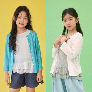 [shopDekelly]여름 골지 가디건 / 여아 주니어 의류 초등학생 옷