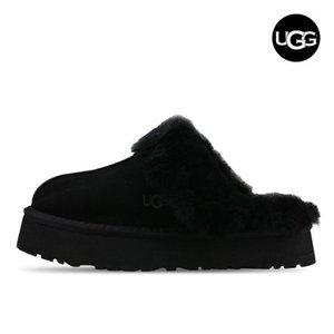 [기타]23 FW 어그 UGG 디스케트 겨울 방한 키높이 털슬리퍼 1122550-BLK