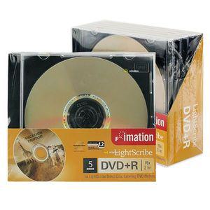 [오너클랜]imation DVD R 디스크 2시간 5개 세트 1P 데이터 보관