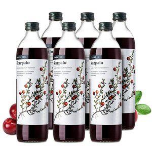 [핀란디아]핀란드산 카스케인 크랜베리 원액 주스 500ml 6병