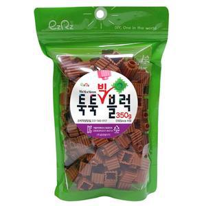 [XBGLJ54N]이지툭툭 빅블럭 350g 리필 밝은밤색 툭툭블럭