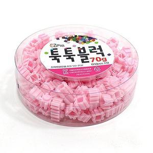 [XBGLJ458]이지 툭툭블럭 70g 분홍 글로벌이지 종이세상