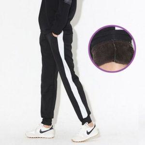 허리밴딩 트레이닝바지 안감 원라인 융털 굵은 트레이