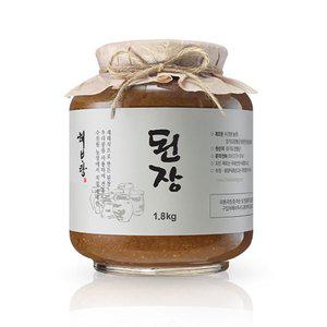 [기타][해바랑] 수진원 전통 재래식 된장 1.8kg