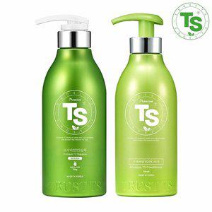 [티에스]TS 프리미엄 샴푸 500g + 컨디셔너 500ml