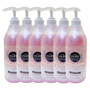 [KGPQVN3Q_4B]강아지 샴푸 린스 베이비파우더향 1000ml 6P