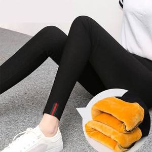 기모 융털 바지 겨울 여성 밴딩팬츠