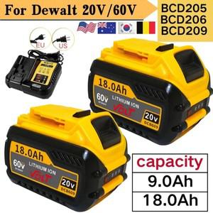 플렉스볼트 최대 배터리 DEWALT DCB609 60V 90180Ah MAX 호환 DCB609 DCB547XJ DCB200 DCB201 DCB609 DCB18