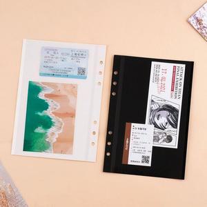 [JHQRNYS6_4B]6공 바인더 접착식앨범 다이어리 A5 10매