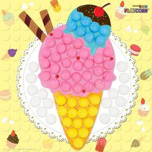 [JHQSR3MN_52GP]플레이콘 모자이크(아이스크림)