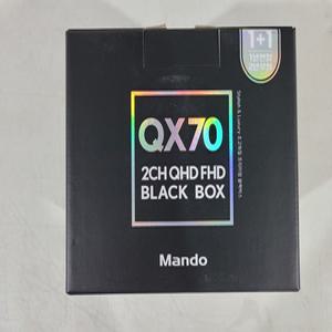 GPS포함 만도 블랙박스 QX70 2채널 QHD+FULLHD 화질