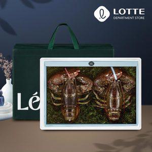 [롯데백화점]푸드진정성 캐나다 점보 활랍스터 선물세트 3호(2미,마리당1300-1700g)