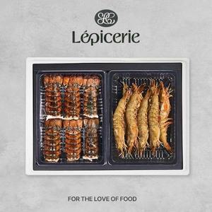 [롯데백화점]자연맛남 레피세리 랍스터테일+대하 선물세트 (테일 1미당110-120g/대하6-8미)