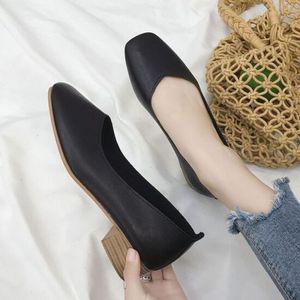여성 구두 오피스룩 펌프스굽 데일리 발편한 플랫슈즈