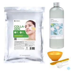 린제이 콜라겐 모델링 고무 팩 + 보습 앰플 + 팩 도구