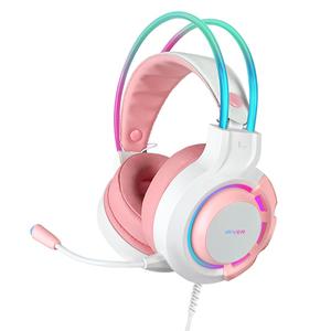 아이리버 Aurora GH3 ENC 가상 7.1채널 RGB 노이즈캔슬링 마이크 게이밍 헤드셋