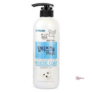 애견 피모 건강 말티즈전용 550ml 샴푸린스겸용pqr953