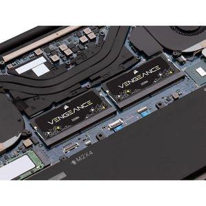 [정품] 커세어 Corsair 벤젠스 성능 메모리 키트 8GB (2x4GB) DDR4 2666MHz CL18 미완충 SODIMM 653738