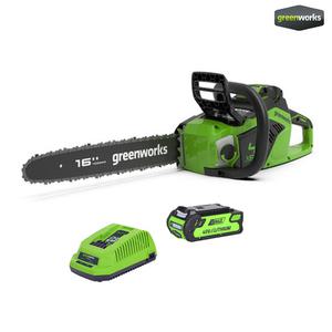 그린웍스 충전체인톱 G-MAX 40V 16인치 체인톱