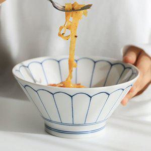 [신세계몰]데이지 삼각 면기 19cm 일본 도자기 그릇