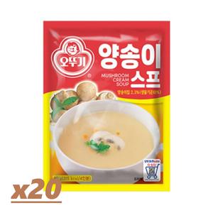 오뚜기 양송이스프80g x 20개 /