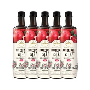 쁘띠첼 미초 석류 900ml 5개