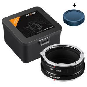 KnF EOS-NIK Z 렌즈 변환링 어댑터 _ 캐논  EF 렌즈 -니콘 Z 바디 /뒤캡포함  무반사코팅 Canon EF glass-Nikon Z adapter + cap