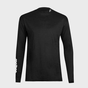[말본골프]말본 골프웨어 썬스케이프 컴프레션 모크넥 긴팔 티셔츠 M-7989-BLK