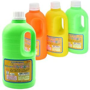 비눗방울액 KC인증 국내산 무지개비눗방울액 리필 보충액 -1L (1000ml)