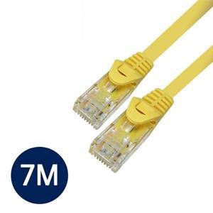 [XBG18MJ6]UTP 랜케이블 CAT 5E DIRECT 7M 노랑 랜선 렌선