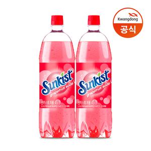광동 썬키스트 자몽 소다 1.5L 12개