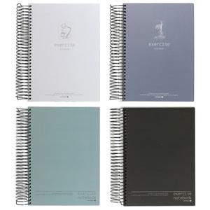 모닝글로리 5500 완전 두꺼운 연습장 70g 만화지 좌철 항균 무선 스프링 줄없는 노트 공책