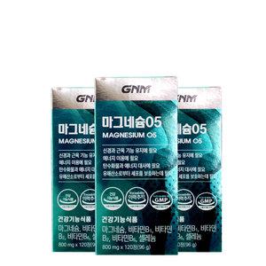 GNM자연의품격 마그네슘05 800mg x 120정,3개/qnc