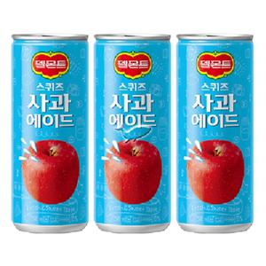 델몬트 스퀴즈 사과에이드 240ml/ 50캔