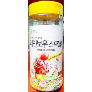 레인보우 이슬나라 270g아이스크림재료 빙수 꾸미기 와플토핑 이보우 생크림
