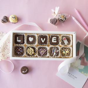초콜릿 만들기 키트 달콤한 기념일 발렌타인데이 선물 쿠키 DIY 재료 동영상 제공 솜씨키트