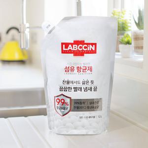 애경 랩신 섬유향균제 1.2L 리필 일반 드럼 겸용 상쾌한 솔잎향