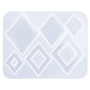 레진 아트 몰드 UV 크리스탈 레진 공예 재료 포커 다이아 귀걸이 펜던트 실리콘 몰드