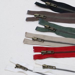 60cm)메탈점퍼지퍼5#(앤틱)-7종 jgn _ 의류용지퍼, 5호금속지퍼, 5호쇠지퍼